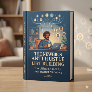 the newbie's anti hustle guide to list building ebook cover